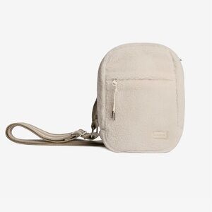 Vooray Sherpa Cream Essential Crossbody Bag
